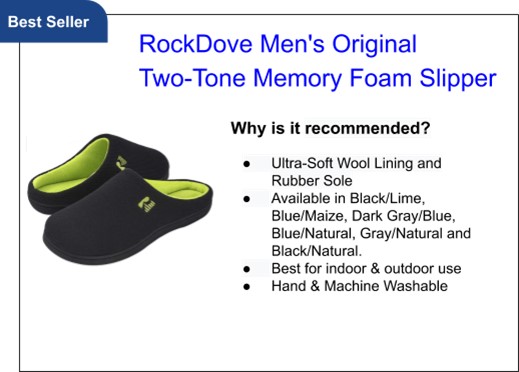 best men's slippers for sweaty feet